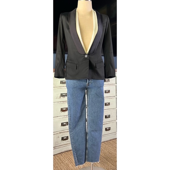 Redone Re/Done 90’s High Rise Ankle Crop Jeans 26 - Picture 12 of 14